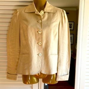 Ralph Lauren linen jacket. Petite size 8